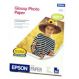 Epson Glossy Photo Paper 8-1/2x11 9.4mil 50/pkg Epson Glossy Photo Paper 8-1/2x11 9.4mil 50/pkg