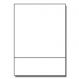 Perforated at 3-1/2 Bristol Cover White 8-1/2x11 67lb 250/pk Perforated at 3-1/2 Bristol Cover White 8-1/2x11 67lb 250/pk
