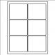 6-up Label 3-1/3x4 6-up Label 3-1/3x4