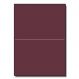 Basis Premium A-9 Foldover Cards Burgundy 8-1/2x11 100/pkg