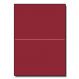 Basis Premium A-9 Foldover Cards Dark Red 8-1/2x11 100/pkg