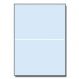 Basis Premium A-9 Foldover Cards Light Blue 8-1/2x11 100/pkg