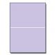 Basis Premium A-9 Foldover Cards Light Purple 8-1/2x11 100pk