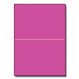 Basis Premium A-9 Foldover Cards Magenta 8-1/2x11 100/pkg