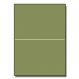 Basis Premium A-9 Foldover Cards Olive 8-1/2x11 100/pkg