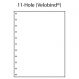 Punched 11-Hole [Velobind] 8-1/2x11 20lb 500/pkg