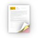 Xerox Carbonless forms 3-part Reverse 8-1/2x11 167/forms/pkg